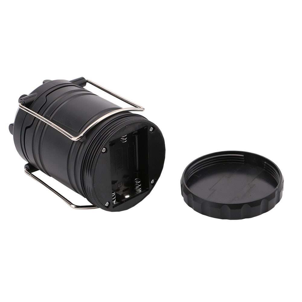 Mini 3*COB Tent Lamp LED Portable Lantern TelescopicTorch Camping Lamp Waterproof Emergency Light Powered By 3*AAA Working Light