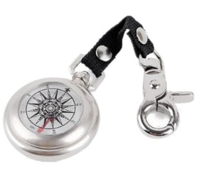 Portable keychain compass Camping Hiking Pointer Pointing Guider sports outdoors equipment