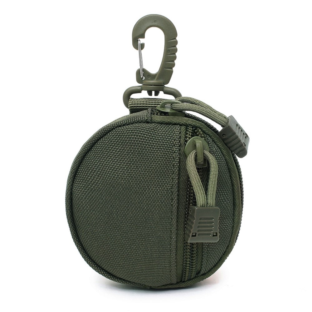 1000D Tactical Wallet Pocket Military Accessory Bag Portable Mini Money Coin Pouch Keys Holder Waist Bag for Hunting Camping