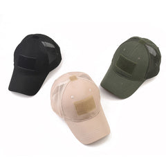 Adjustable Baseball Cap Tactical Summer Sunscreen Hat Camouflage Military Army Breath Net