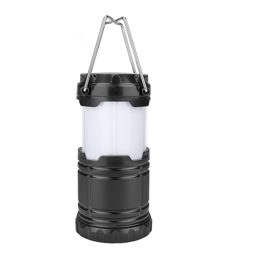 Mini 3*COB Tent Lamp LED Portable Lantern TelescopicTorch Camping Lamp Waterproof Emergency Light Powered By 3*AAA Working Light
