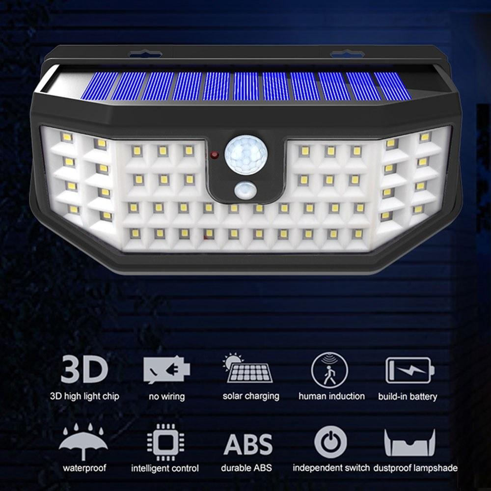 Solar Lamp Human Induction Street Lamp Wall Lamp 48 LEDs