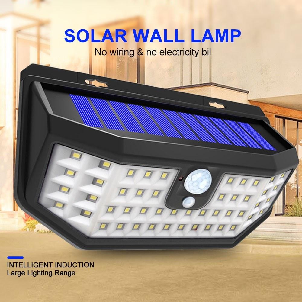 Solar Lamp Human Induction Street Lamp Wall Lamp 48 LEDs