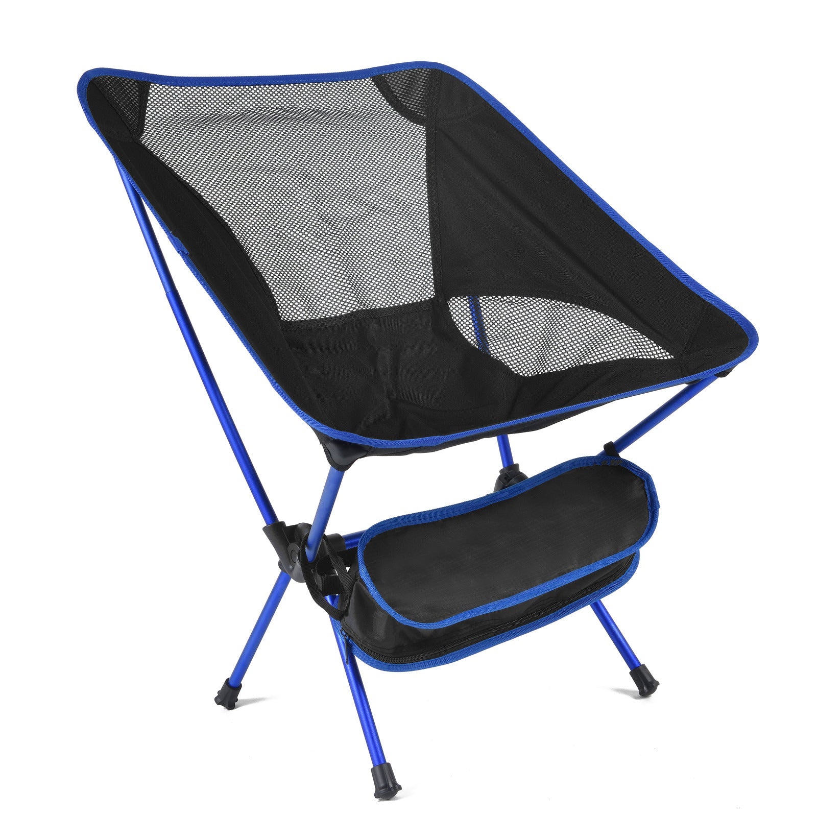 Portable Ultralight Folding Chair 210KG High Load Outdoor Camping Chair Hiking Picnic Fishing Seat High Strength Aluminum Alloy