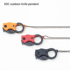 Folding  Knife EDC knife Key pendant Blade Pocket Knife Nylon/Carbon Fiber Handle Tactical Camping Outdoor Knife EDC Tools