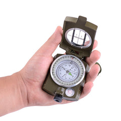 Professional Military Army Metal Sighting Waterproof Compass Outdoor Gadgets Sport Clinometer Camping Hiking Climbing