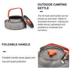 Camping Water Kettle Outdoor Coffee Kettle Tableware Picnic Set Supplies Equipment Utensils Tourism Cookware