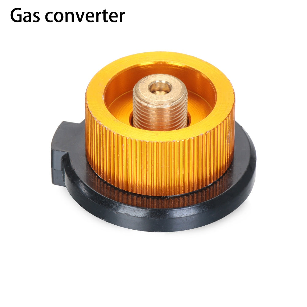 Gas Camping Adapter Survival Outdoor Stove Accessories Supplies Equipment Filling Cylinder Butane Refill Camp Cooking Supplies