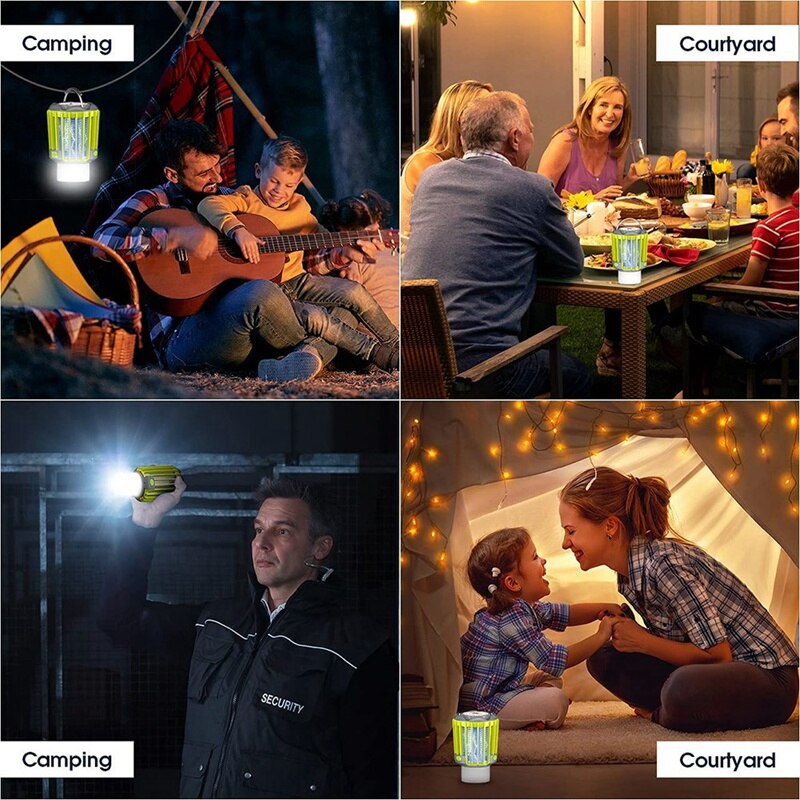 LED Camping Lantern, Outdoor Flashlights With Emergencies,Lamp Outdoor Hanging,Multi-Function Camping Accessories