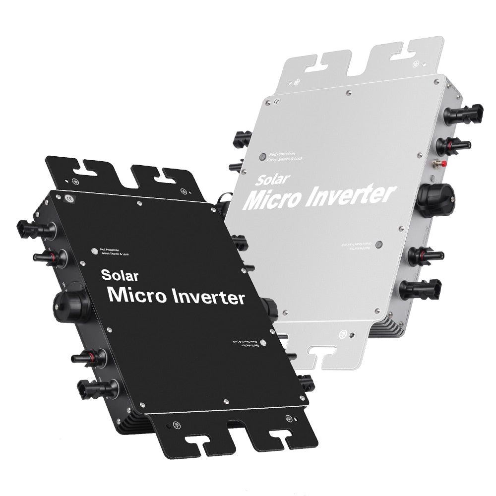 1200W Solar Grid Tie Inverter Input DC22V-48V to AC110V/220V WVC on grid Micro Power Inverter WIFI Version
