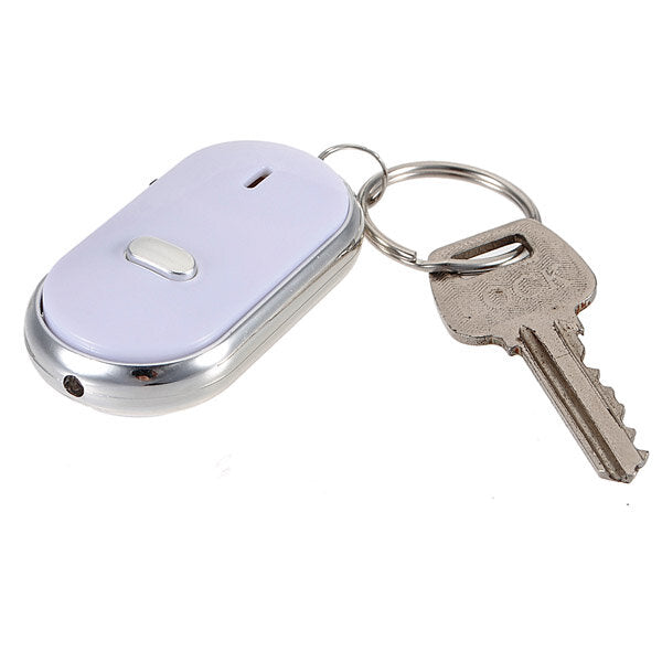 Whistle Key Finder Keychain Sound LED With Whistle Claps