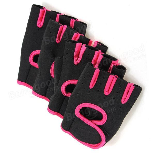 Cycling Training Weight Lifting Slip Boating Half Finger Gloves