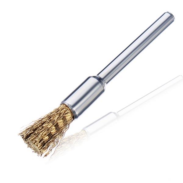 Wire Brass Brush Brushes Wheel Dremel Accessories for Rotary Tools