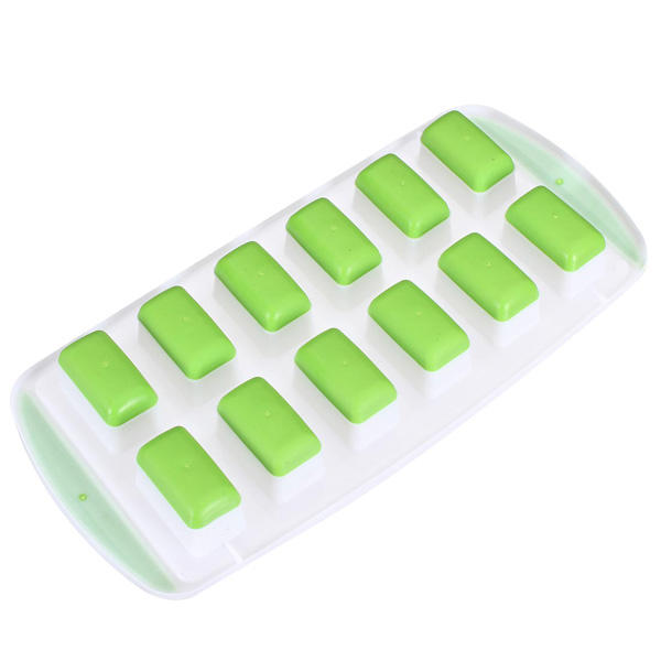 Rectangle Silicone Ice Cube Tray Jelly Chocolate Pudding Mold