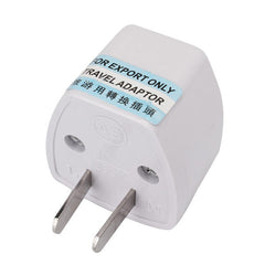 US CHN to Universal plug adapter 2 pins flat pin