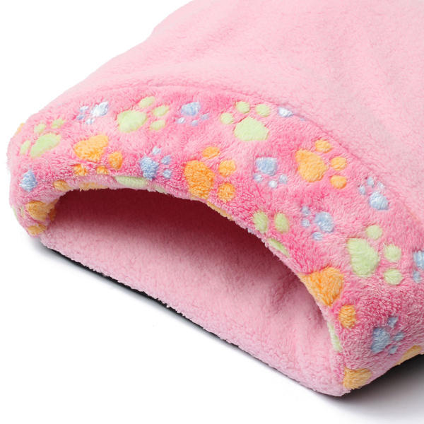 Lovely Warm Cat House Soft Sleeping Bag Cute Cat Bed Cave