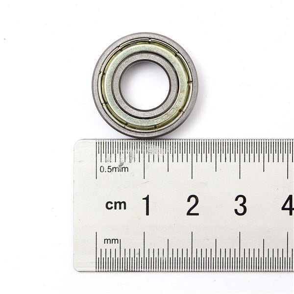 10x22x6mm Miniature Thin Deep Groove Ball Bearing Steel Metal Shields Bearing