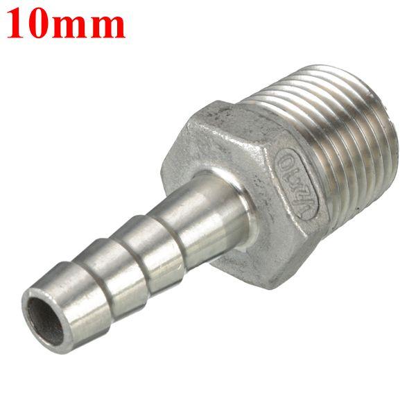 1/2 Inch Male Thread Pipe Barb Hose Tail Connector Adapter 68mm To 19mm