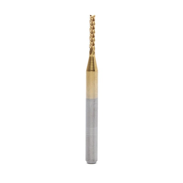 1.5mm Tungsten Steel Titanium Coat Carbide End Mill Cutter Engraving Bit CNC PCB Rotary Burr