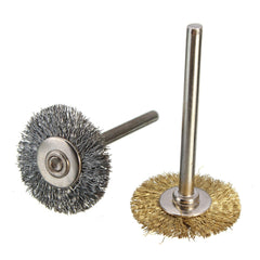 Steel/Copper Wire Brush Wire Wheel Brush for Grinder Dremel Rotary Tool Polishing Tool