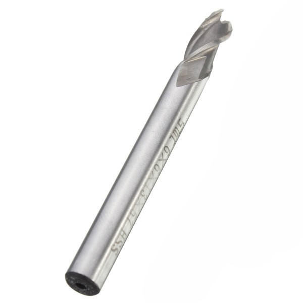 6mm 3 Flute HSS Aluminium Extra Long End Mill Cutter CNC Bit