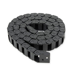 10 x 20mm Plastic Cable Drag Chain Wire Carrier Length 1000mm For CNC Router Machine