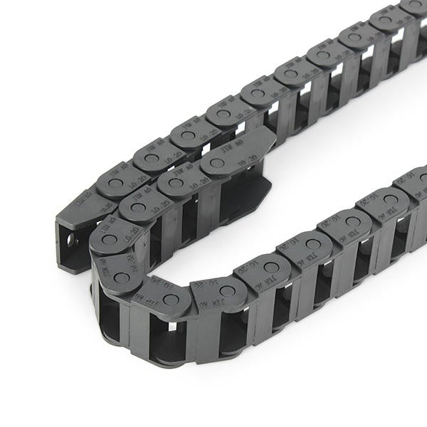 10 x 20mm Plastic Cable Drag Chain Wire Carrier Length 1000mm For CNC Router Machine