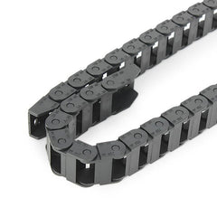 10 x 20mm Plastic Cable Drag Chain Wire Carrier Length 1000mm For CNC Router Machine