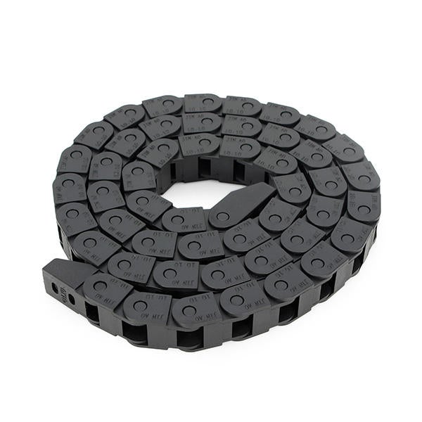 10 x 10mm Plastic Cable Drag Chain Wire Carrier Length 1000mm For CNC Router Machine