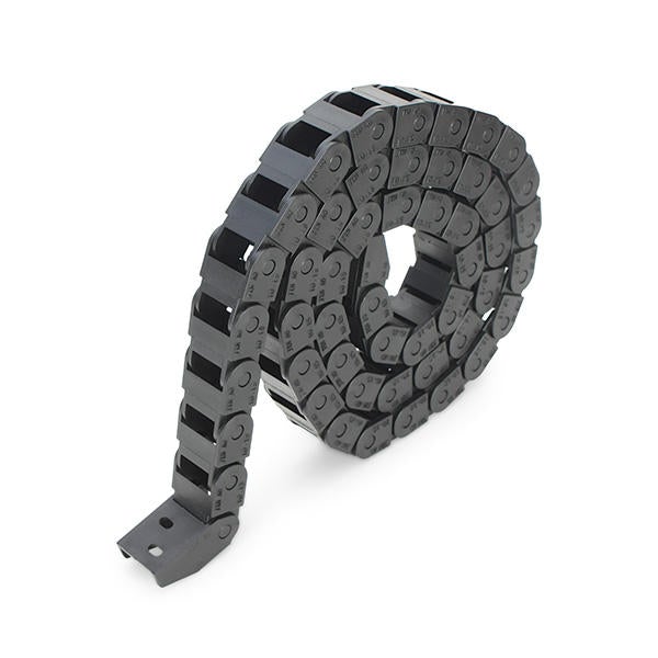 10 x 15mm Plastic Cable Drag Chain Wire Carrier Length 1000mm For CNC Router Machine