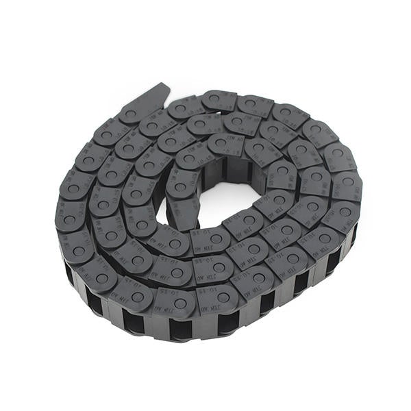 10 x 15mm Plastic Cable Drag Chain Wire Carrier Length 1000mm For CNC Router Machine