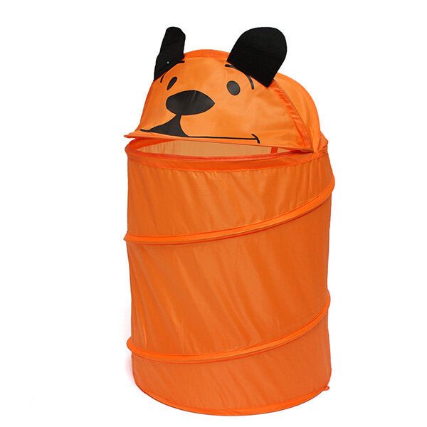 32x45cm Foldable Animal Design Laundry Bag Bathroom Dirty Clothes Casket