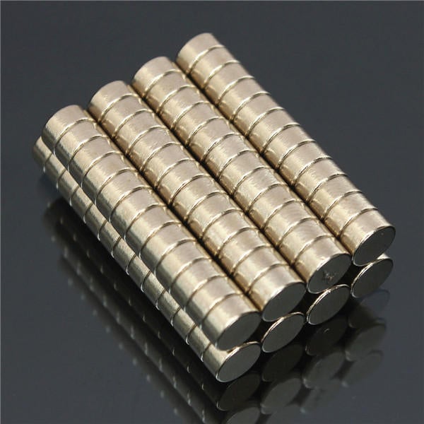 100pcs N50 Super Strong Disc Magnets 6mm x 3mm Rare Earth Neodymium Magnets