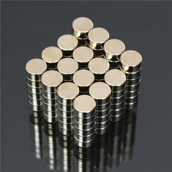 100pcs N50 Super Strong Disc Magnets 6mm x 3mm Rare Earth Neodymium Magnets