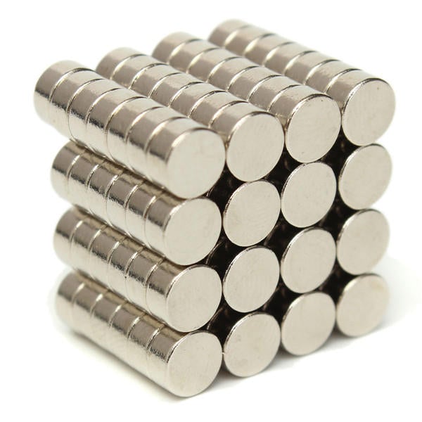 100pcs N50 Super Strong Disc Magnets 6mm x 3mm Rare Earth Neodymium Magnets