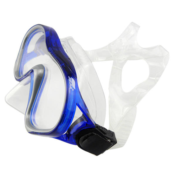 Children's Snorkeling Goggles and Snorkel Combos Goggles Blue and Green