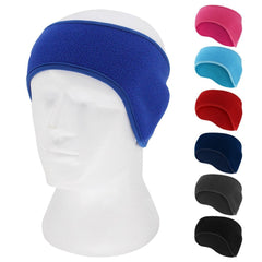 Windproof Fleece Cycling Ear Warmers Muffs HeadbandMen and Women Winter Running Yoga Skiing Workout