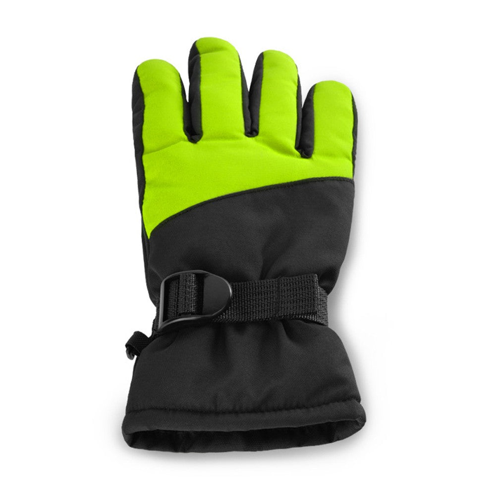 Children's Ski Glove Winter Warm Snowboarding Ski Glove Water Repellent Warm Ski Glove Waterproof Glove