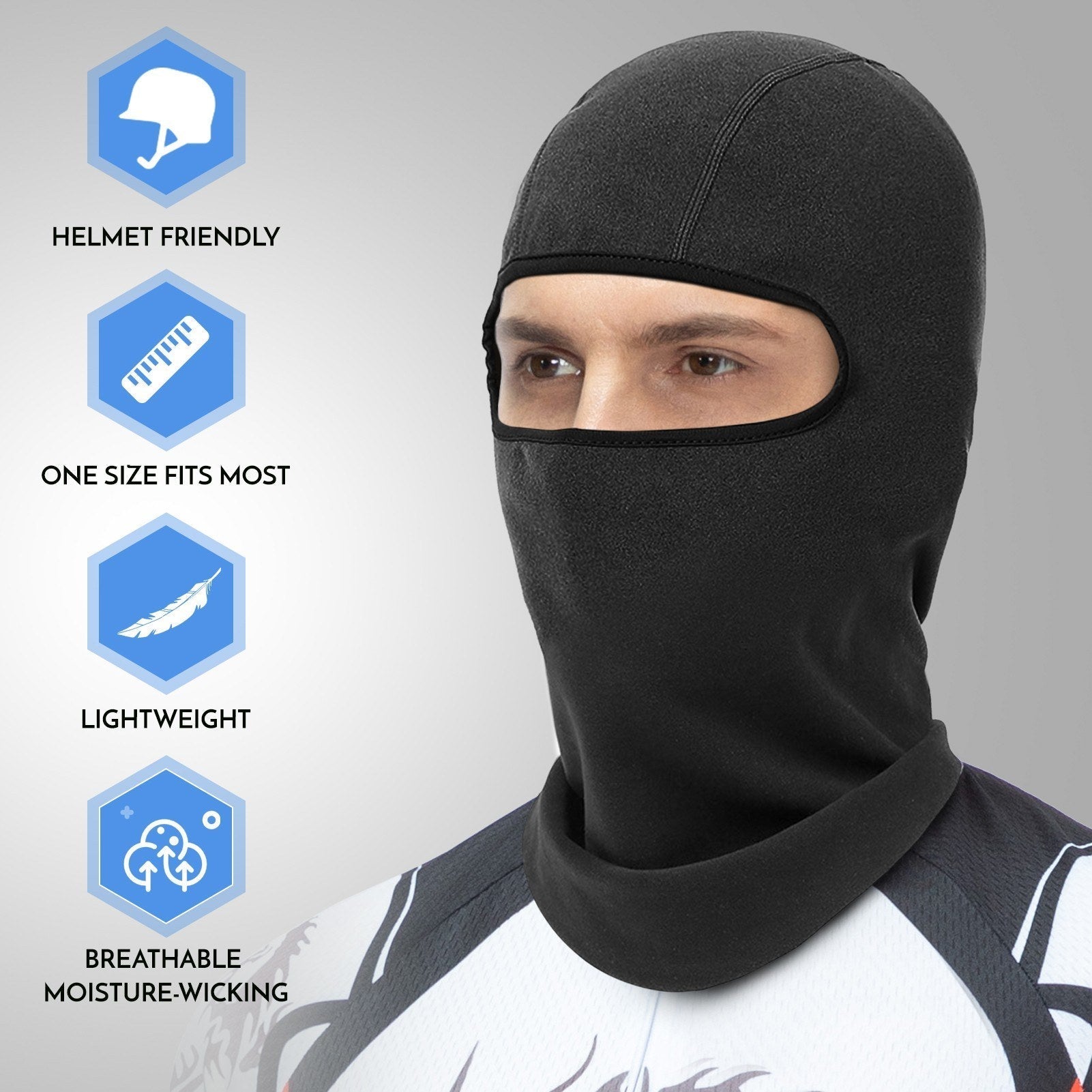 Winter Face Cover Windproof Face Balaclava Winter Protection Warm Full Face Cover for Men Women Outdoor Sports