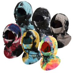 Winter Fleece Face Cover Women Men Windproof Ski Balaclava Warm Snow Hood for Motorcycling Skiing Ice Fishing Camping