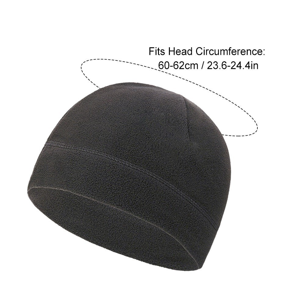 Windproof Fleece Cap Women Men Winter Hat for Skiing Snowboarding Fishing Motorcycling