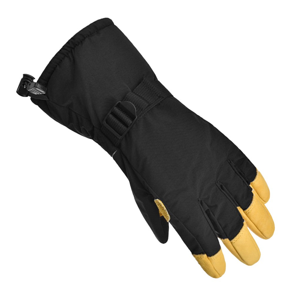 Snow Ski Gloves Windproof Winter Gloves Thermal Gloves Outdoor Warm Mittens Warm Full-Finger Mittens Cold Weather Hand Warmers for Skiing Driving Running Cycling