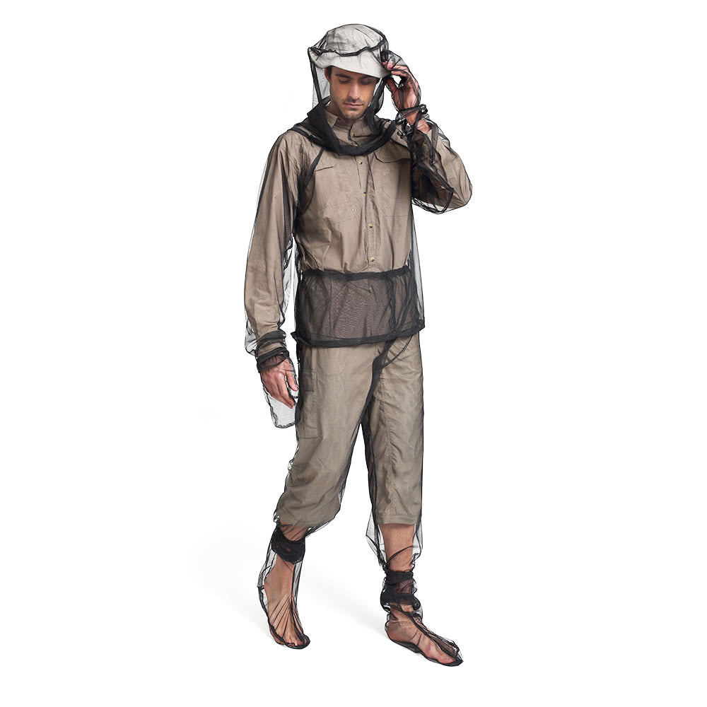 Lightweight Summer Mosquito Suit: Jacket, Mitts, Pants & Socks