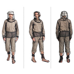 Lightweight Summer Mosquito Suit: Jacket, Mitts, Pants & Socks