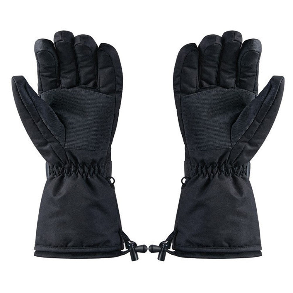 Electric Heated Gloves Waterproof Winter Gloves with 3 Heating Levels for Driving Skiing Hiking Fishing Hunting