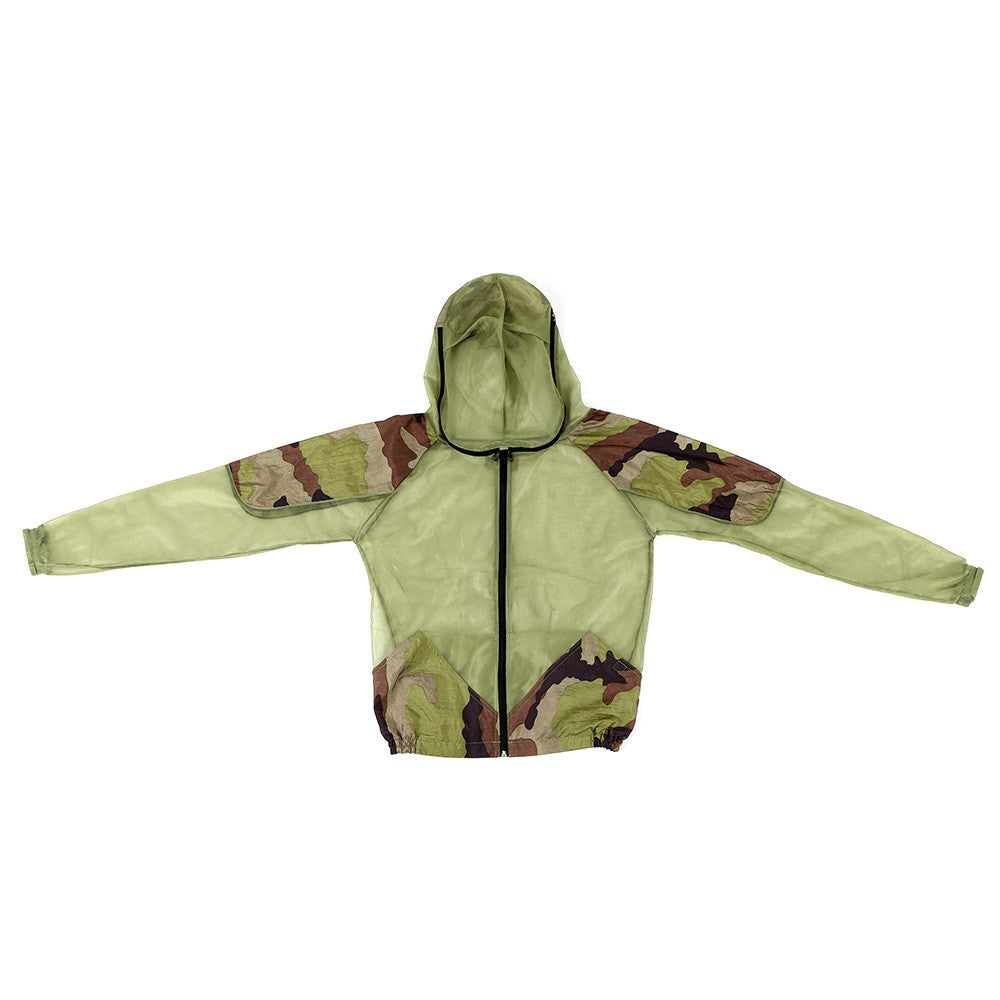 Outdoor Mosquito Repellent Suit: Bug Jacket with Hood for Fishing, Hunting, Camping