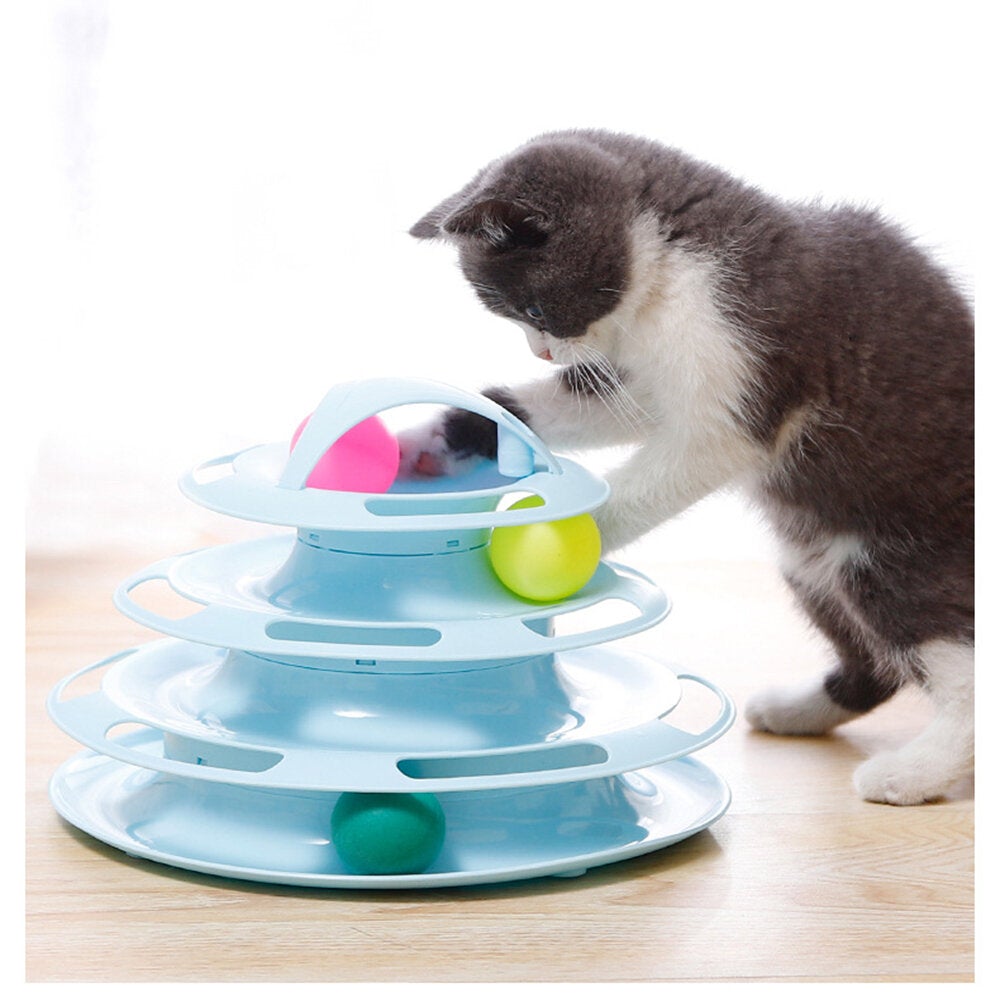 Cat Tracks Cat toxical Exercise Puzzle Toy