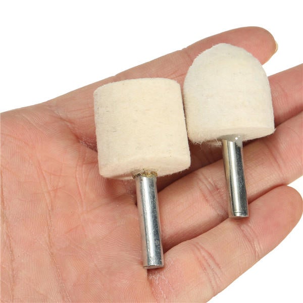 4pcs Wool Polishing Buffing Wheel For Final Polishing Process Working Tool