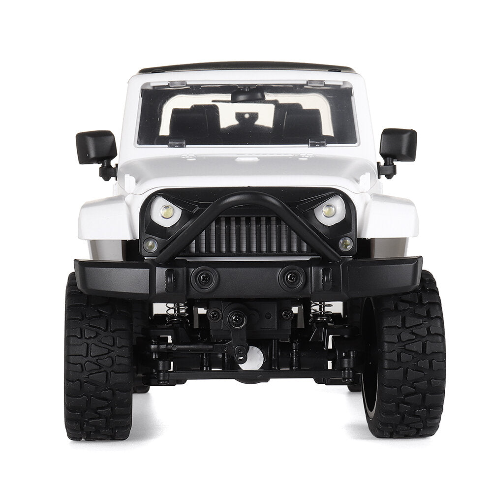 1/14 RC Car 2.4G 4WD Off-Road RC Vehicles with LED Light Climbing RC Truck RTR Model for Jeep