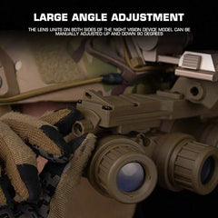 4-Tube Night Vision Goggles Model, Military Helmet Cosplay Prop